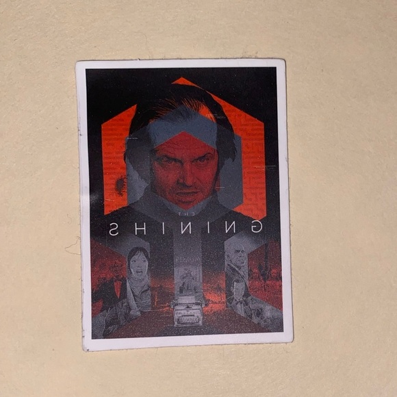 THE SHINING Sticker Pack of 2 Evil Twins + Here’s Johnny NEW Rare Collection - Picture 4 of 14